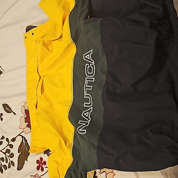 Nautical reversible coat - yellow/black and gray - Picture 1 of 2